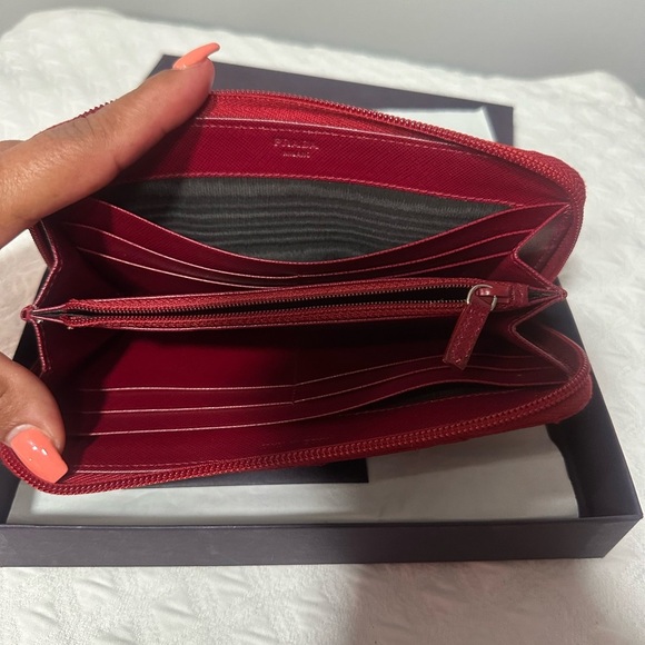 Luxurious Red Quilted Pillow by [Brand] - Picture 5 of 11